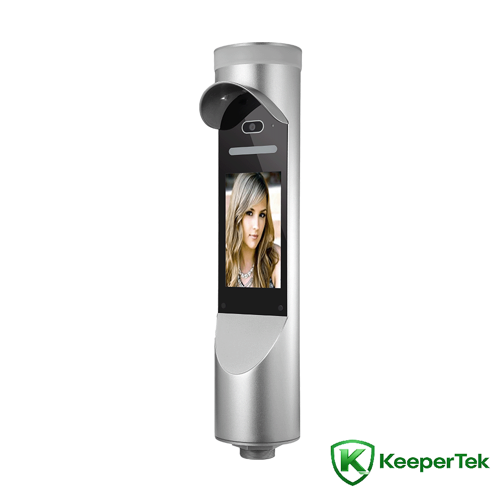 7-inch cylindrical e hlokomela sefahleho ka mochini o le mong KT-FR014